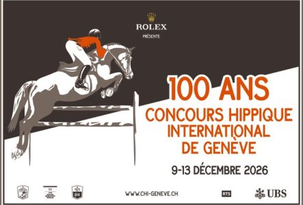 L'affiche officielle des 100 ans du CHI de Genève