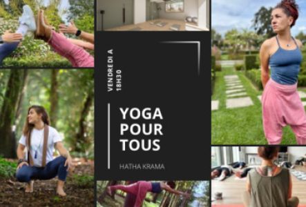 2 personnes pratiquant le yoga