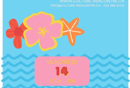 mer avec vagues, bulles avec indications