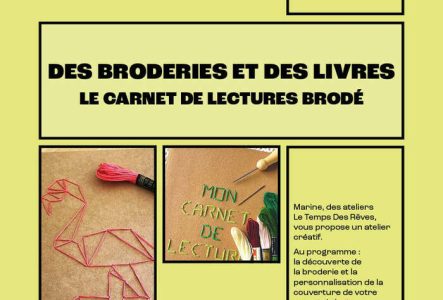 Image de broderies sur papier.
