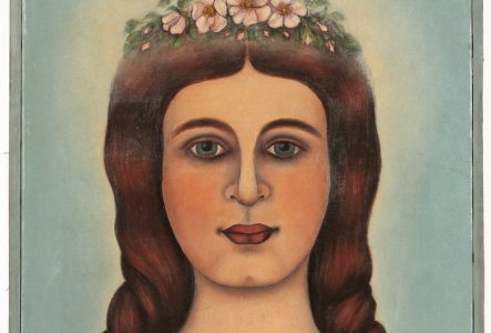 "La fille de Jaïrus", portrait féminin peint par Elise Müller en 1913