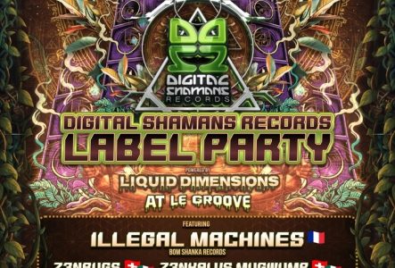 Digital Shamans Records Label Party @Le Groove le 30 mai !