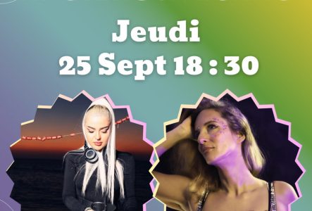 Association La Barje Affiche pour le DJ set Angie Nova B2B SamC