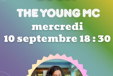 Association La Barje Affiche pour le DJ set avec The Young Mc