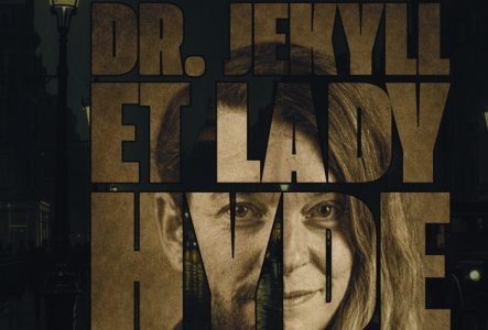 Pénombre, le titre écrit en gros avec un lampadaire sur la gauche.