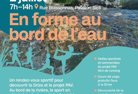 La Drize, rivière en fête - En forme au bord de l’eau