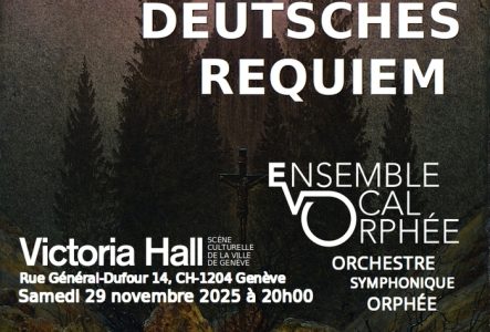 Affiche du concert du 29 novembre