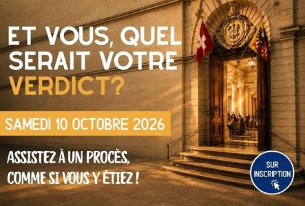 Entrée du palais de justice
