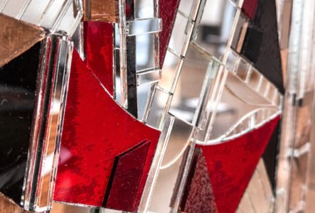 mosaïque oeuvre miroir