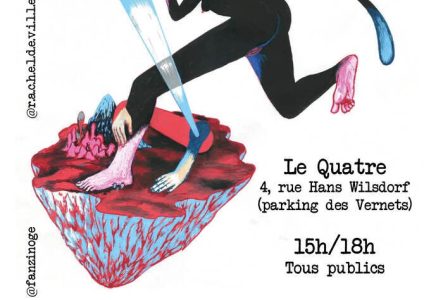 Flyer illustré par Rachel Deville