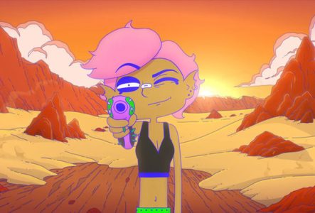 Lesbian space princess Image du film