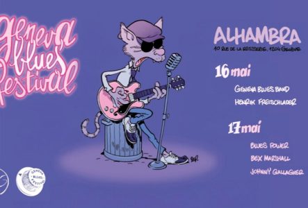 @Zep Illustration de Zep d'un chat habillé en humain qui joue de la guitare