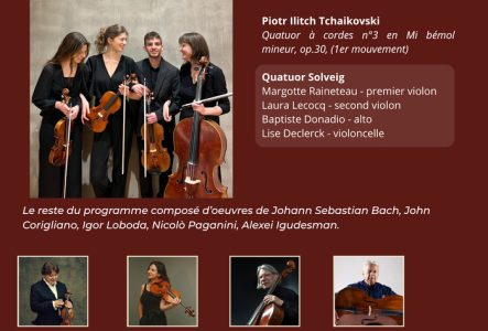 Affiche concert Geneva International String Academy