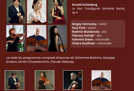 Affiche concert Geneva International String Academy