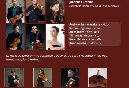 Affiche concert Geneva International String Academy