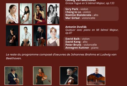 Affiche concert Geneva International String Academy