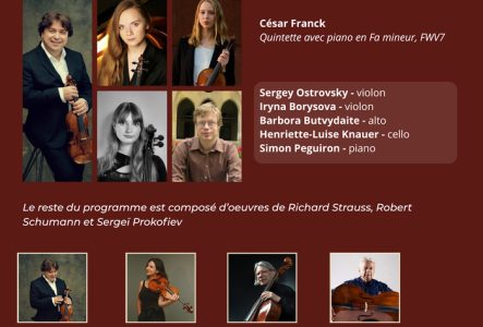 Affiche concert Geneva International String Academy
