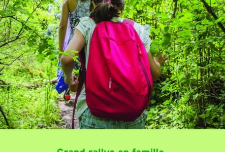 Pro Natura Genève Flyer promotion "Grand rallye en famille"