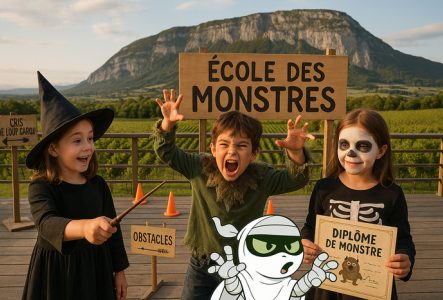 Enfants à l'école des monstres