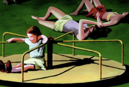 image du film 78 Tours peinture d'un tourniquet dans un parc