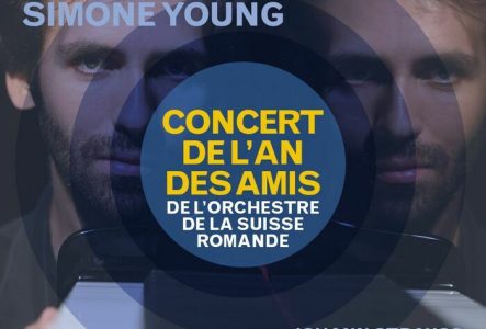 © Sasha Gusov Photo d’Alexandre Kantorow, pianiste français invité à jouer au Concert de l’An de l’OSR au Victoria Hall, à Genève, dans le cadre de la saison 2025-26.
