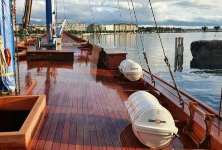 Patrimoine suisse / Journées européennes du partimoine Photo du bateau la Neptune