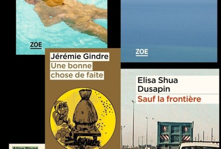 couvertures de la collection Zoé