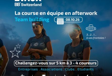 Nocturne des Evaux - la course en équipe en afterwork team building