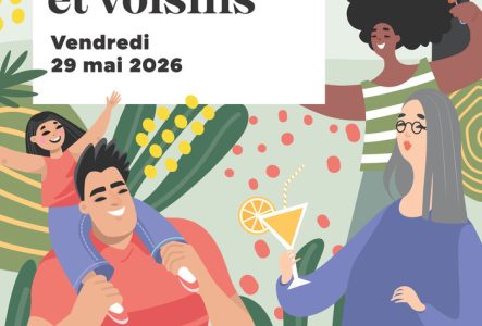 Affiche fêtes des voisines et voisins