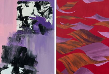 Nadia Merzoug Sarah Watson peinture et collage