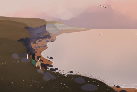 Illustration de Mary Anning à Lyme Regis
