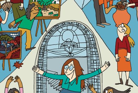 Illustration de l'événement par Adrienne Barman