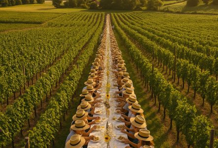 Tavolata dans les vignes genevoises