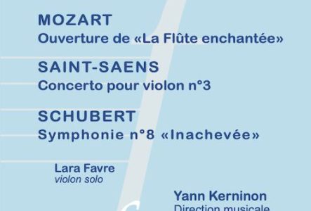 Concert Sinfonietta, 28/11/26, Salle Frank Martin