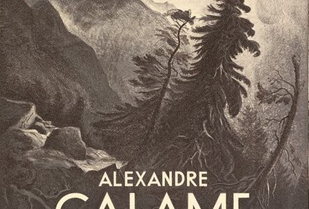 Exposition Alexandre Calame. Athénée, Genève, 1936