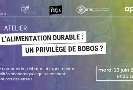 Atelier : alimentation à L'ESPACE, tiers-lieu d'APRÈS-Ge