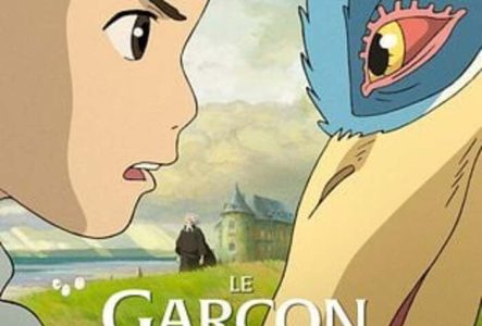 affiche le garçon et le héron