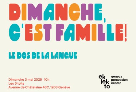 Les 6 toits Dimanche c'est famille, le dos de la langue