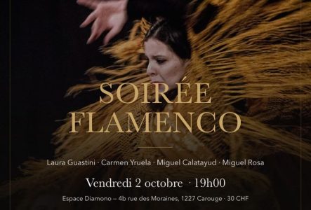 Concert et spectacle de flamenco à Diamono, Carouge, le 2 October 2026 à 19h