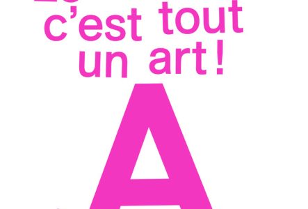 Flyer "le français c'est tout un art"