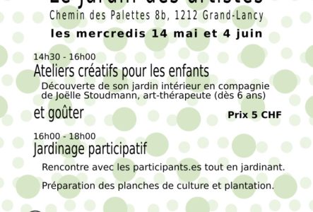 Affiche Jardin des artistes