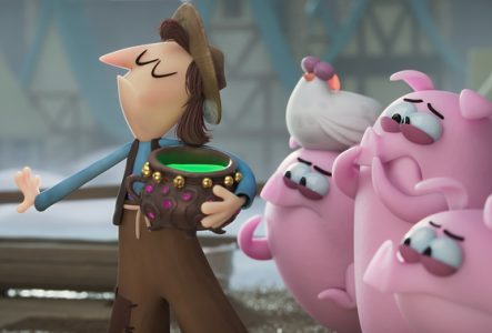 extrait du film d'animation The Swineherd