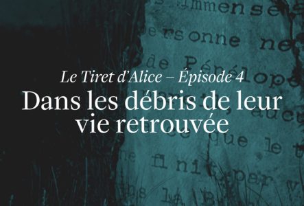 Villa Bernasconi Dans les débris de leur vie retrouvée