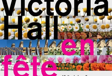 Affiche du Victoria Hall en fête