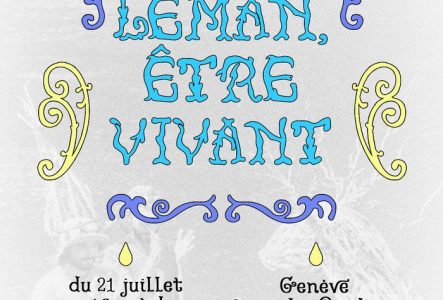 Affiche de l'exposition Léman être vivant