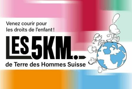 Terre des Hommes Suisse Affiche de la course "Les 5km de Terre des Hommes Suisse"