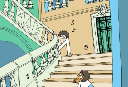 Illustration de l'événement par Adrienne Barman