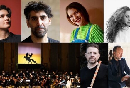 Montage photos des artistes du jour