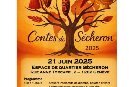 Association Leman-Togo Flyer Contes de Sécheron