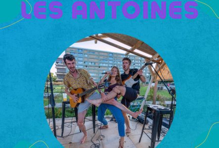 L'association La Barje Affiche du live music des "Antoines" au jardin des Nations